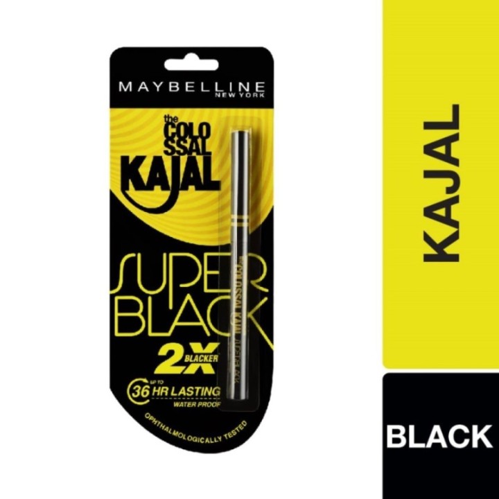Matte Kajal Cream, Super Black, Intense Colour, Sharp Definition