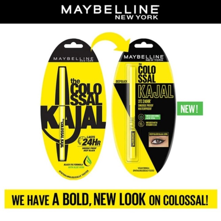 Deep Black, Intense Colour, Sharp Definition, Long-Lasting, Colossal