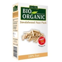 Indus Valley Bio Organic Sandalwood Face Pack, + 100g