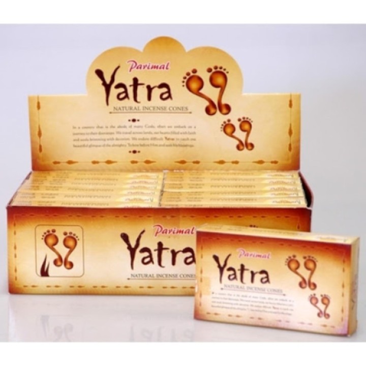 (Cones) Parimal Yatra Natural Incense Cones for Pooja and Prayer