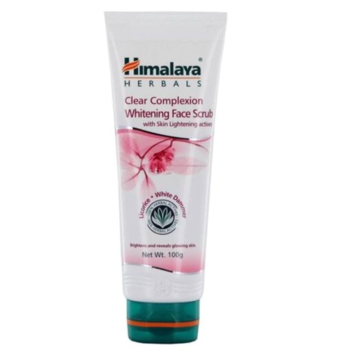Himalaya Herbals Clear Complexion Whitening Face Scrub, Helps