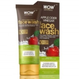 Wow Skin Science Apple Cider Vinegar Face Wash, Made with Natural