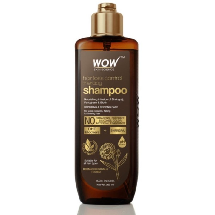 Wow Skin Science Hair Loss Control Therapy Shampoo, Repairing