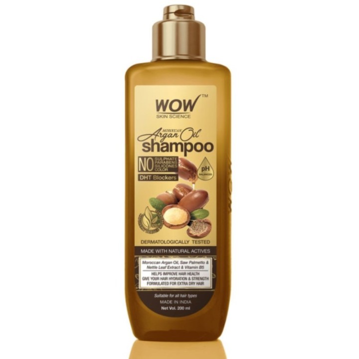Wow Skin Science Moroccan Argan Oil Shampoo 200ml