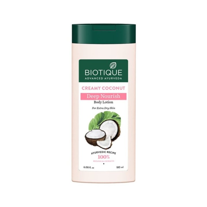 Biotique Creamy Coconut Body Lotion 180ml