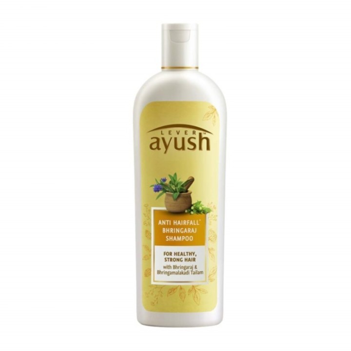 Lever Ayush Anti Hairfall Bhringaraj Shampoo, for Healthy Strong Hair