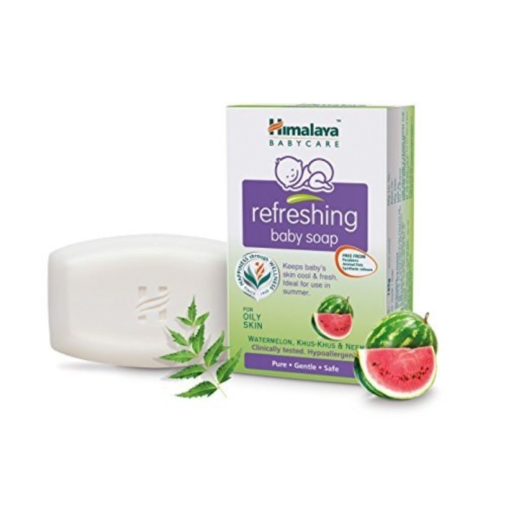 Himalaya Refreshing Baby Soap, Keeps Baby's Skin Cool & Fresh 125g