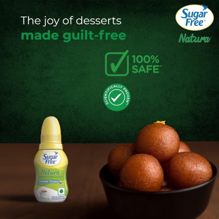 Sugar Free Natura Calorie-Free Liquid Sweetener Drops (10ml)