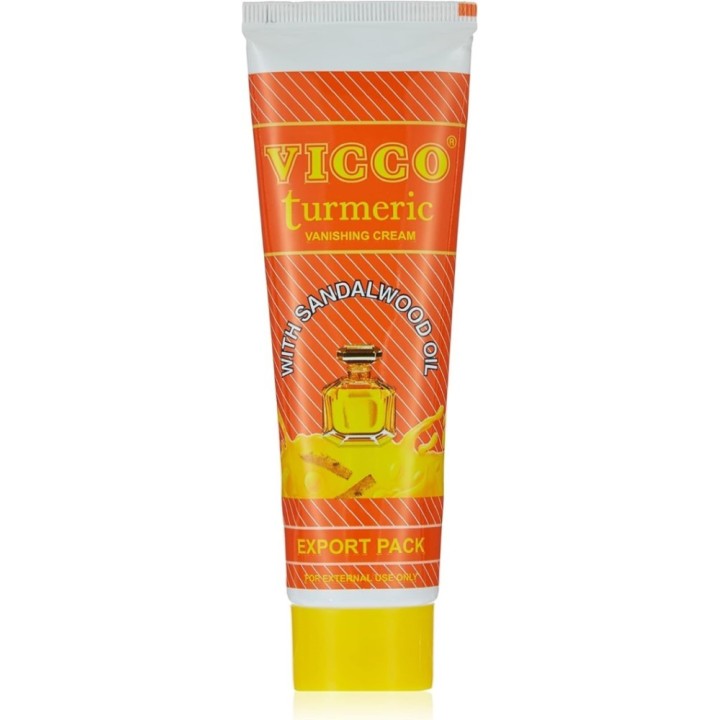 Vicco Turmeric Skin Cream with Sandalwood Oil, / Ayurvedic Medicine
