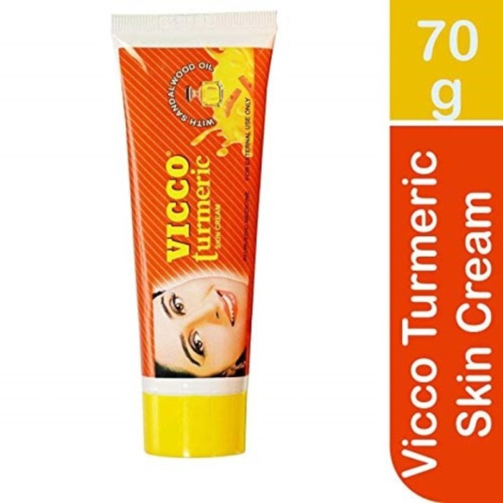 Vicco Turmeric Skin Cream with Sandalwood Oil, / Ayurvedic Medicine