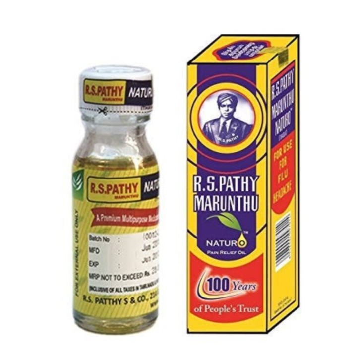 Rs Pathy Marunthu Naturo Pain Relief Oil 20ml