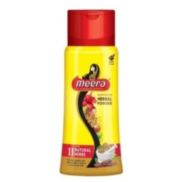 Meera Advanced Herbal Powder for Hair Wash, with 11 Natural Herbs