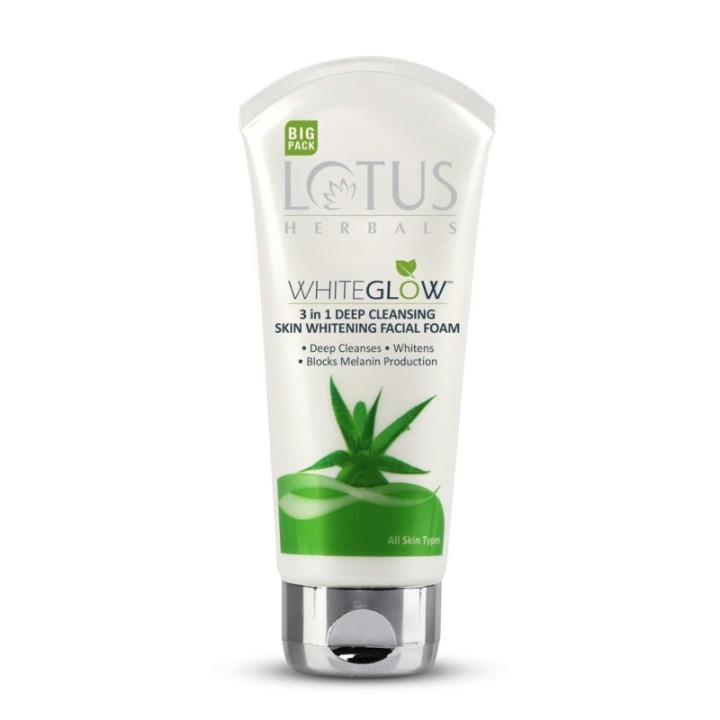 Lotus Herbals Whiteglow 3 In 1 Facial Foam 100g