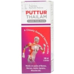 Puttur Thailam, Works on Pains of Bones, Nerves, Joints, Sprains