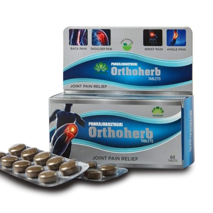 Pankajakasthuri Orthoherb Joint Pain Relief Tablets (60 Pack)