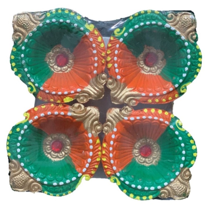Colorful Clay Diyas for Deepavali, Diwali Diya, Divali Diya,deepavali