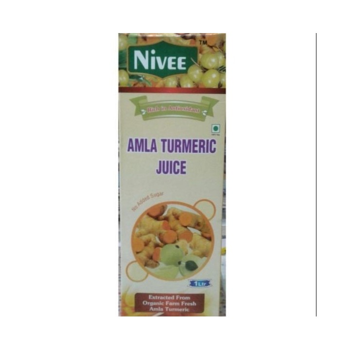 Nivee Amla Turmeric Juice (1L) - Rich in Antioxidants