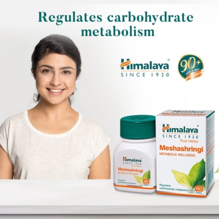 Himalaya Meshashringi Metabolic Wellness Tablets (60 Tablets)