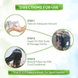 Mamaearth Curd Smoothening Shampoo With Curd & Keratin (250ml)