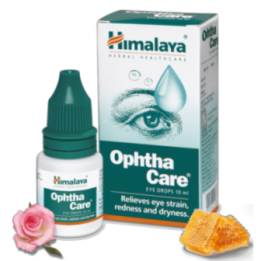 Himalaya Ophthacare Eye Drops - Relieves Eye Strain, Redness