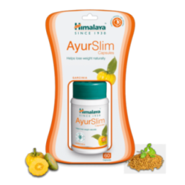 Himalaya Ayurslim Capsules, Helps Lose Weight Naturally, 60 Capsules