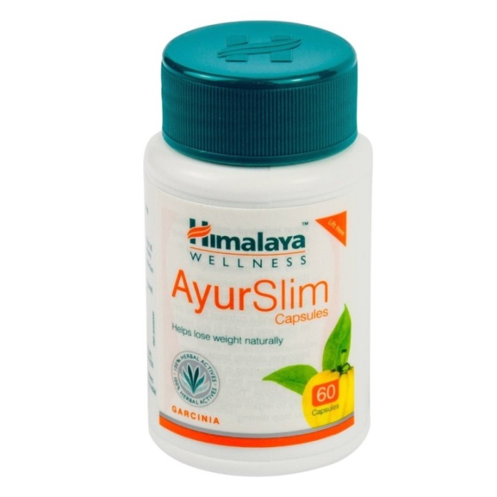 Himalaya Ayurslim Capsules, Helps Lose Weight Naturally, 60 Capsules