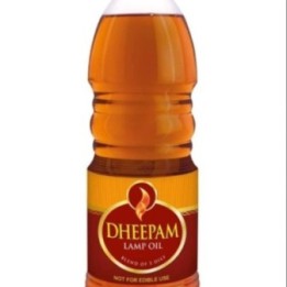 Dheepam Lamp Oil, Blend of 5 Oils, Lamp Oil for Prayer and Pooja