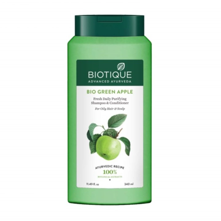 Biotique Bio Green Apple Fresh Daily Purifying Shampoo & Conditioner