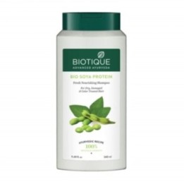 Biotique Bio Soya Protein Fresh Nourishing Shampoo, for Dry, Damaged