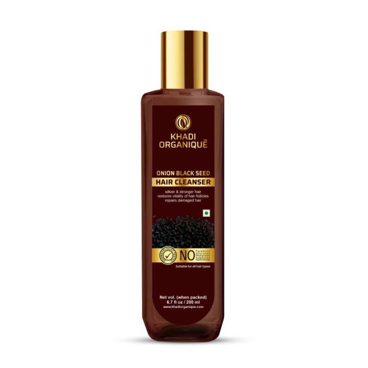 Khadi Organique Onion Black Seed Cleanser 200ml