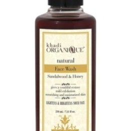 Khadi Organique Sandalwood & Honey Face Wash 210ml