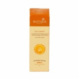 Biotique Bio Carrot 40+ SPF Uva, Uvb Sunscreen - Ultra Soothing Face