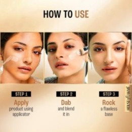 Lakmé 9to5 Primer + Matte Perfect Cover Liquid Foundation - N220 Neutral Medium (25ml)