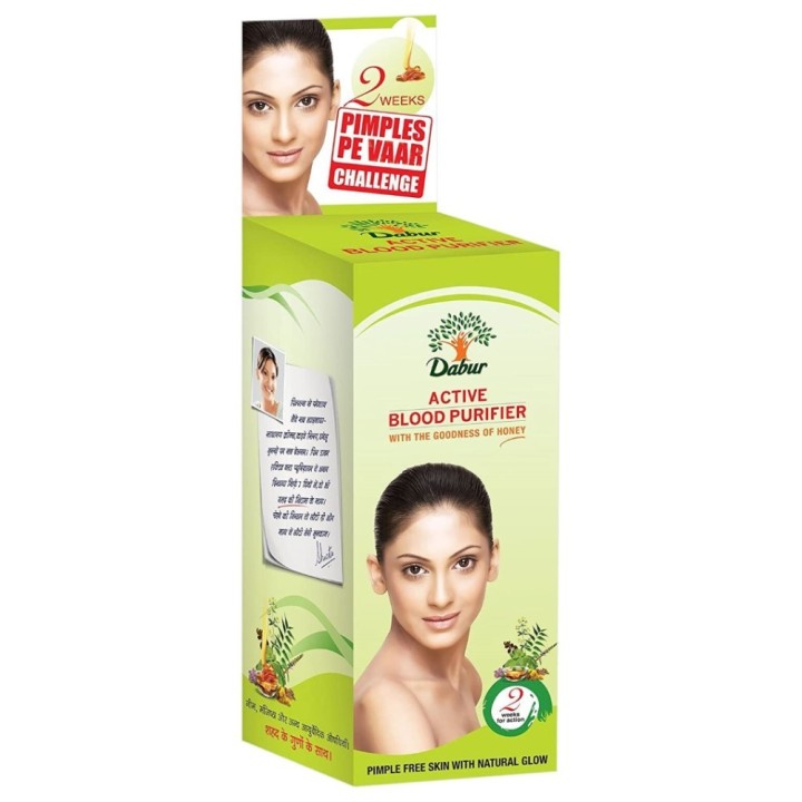 Dabur Active Blood Purifier, with the Goodness of Honey, Ayurvedic