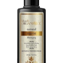 Khadi Organique Natural Bhringraj Hair Oil 210ml