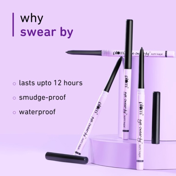 Pilgrim Black Mischief Kajal Smudge & Waterproof Lasts Up To 12hrs
