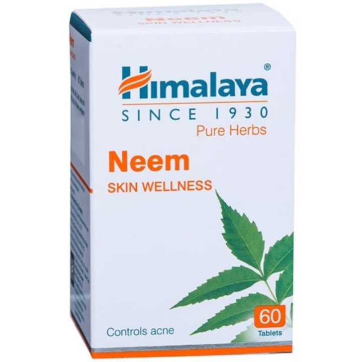 Himalaya Neem Skin Wellness Tablets (60 Tablets)