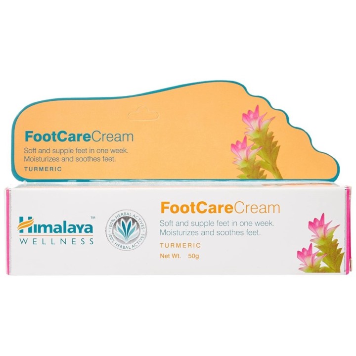 Himalaya Footcare Cream, Moisturizes & Soothes Feet 50g