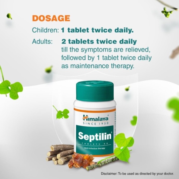 Himalaya Septilin Tablets (60 Tablets)