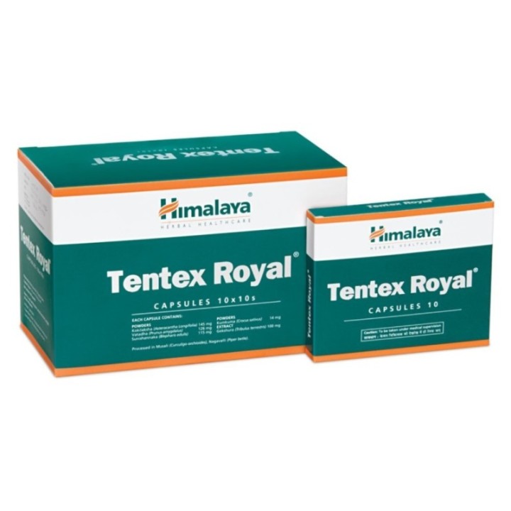 Himalaya Tentex Royal Capsules, 10 Capsules in Each Pack