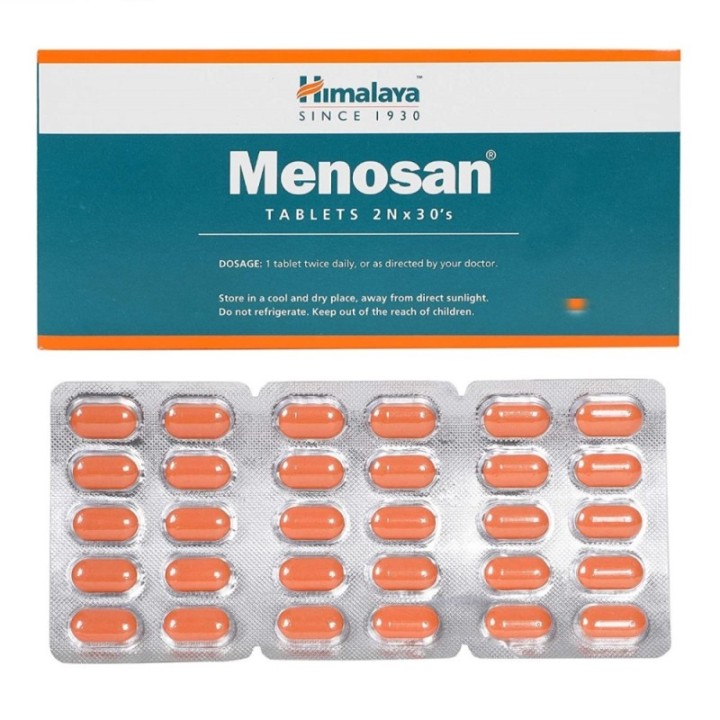 Himalaya Menosan Tablets (Pack of 2 Strips, 30 Tablets in Each Strip)
