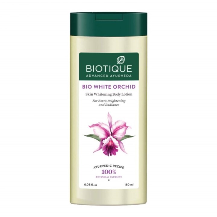 Biotique Bio White Orchid Skin Whitening Body Lotion, for Extra