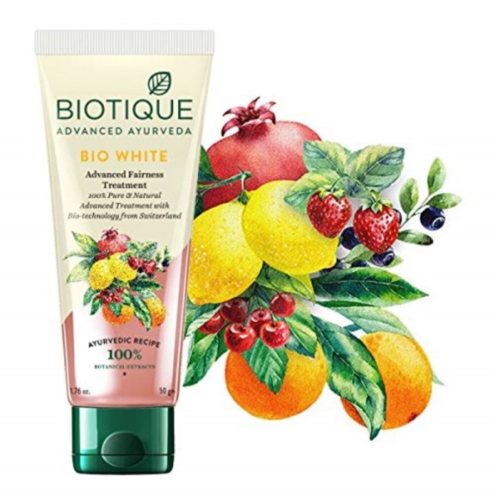 Biotique Bio White Advanced Fairness Face Wash, 100% Pure & Natural