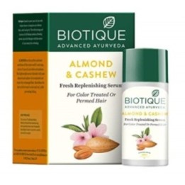 Biotique Bio Almond & Cashew Fresh Replenishing Serum, for Color