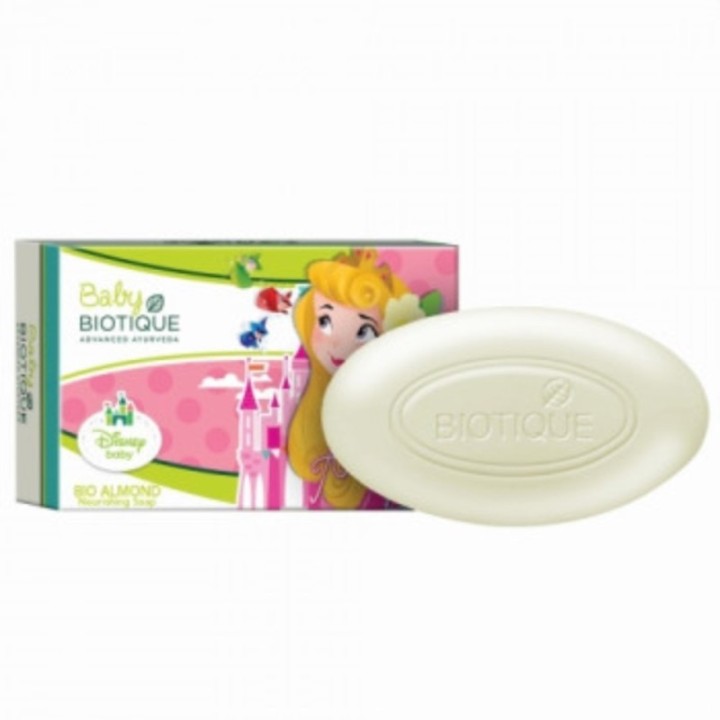 Biotique Bio Almond Baby Disney Princess Nourishing Soap,pack