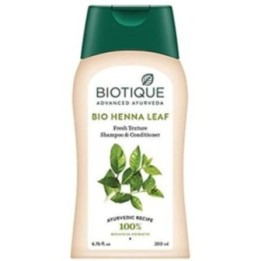 Biotique Bio Henna Leaf Fresh Texture Shampoo & Conditioner 200ml