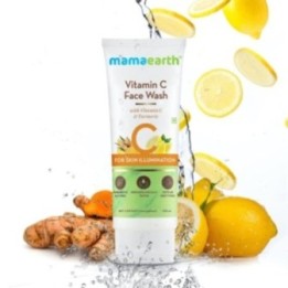Mamaearth Vitamin C Face Wash with Vitamin C & Turmeric, for Skin
