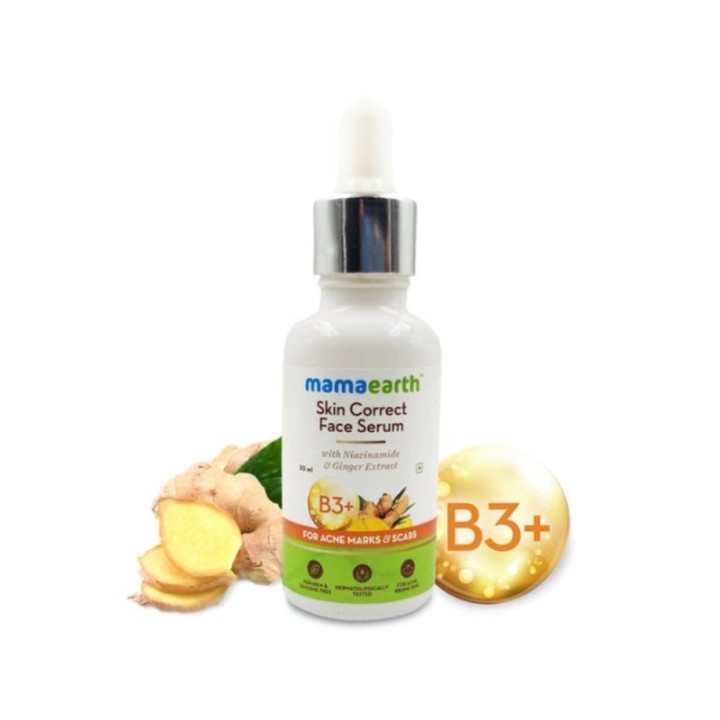 Mamaearth Skin Correct Face Serum with Niacinamide & Ginger Extract