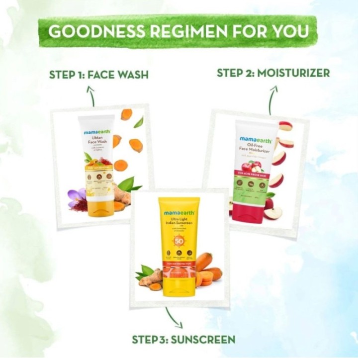 Mamaearth Ultra Light Indian Sunscreen with Carrot Seed & Turmeric
