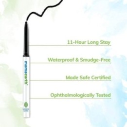 Mamaearth Soothing Waterproof Glossy Finish Liquid Eyeliner - Black (3.5ml)